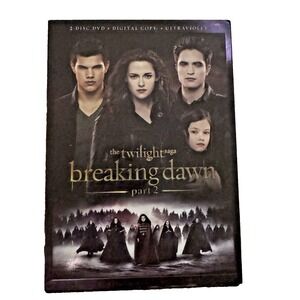 Twilight Saga Movie DVD Breaking Dawn-Part 2 2‎ Disc Set